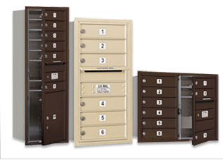 Mailboxes-Commerical Wall Mounted 4C