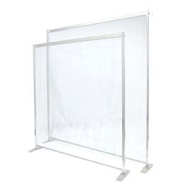 Clear Freestanding Dividers