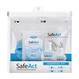 SafeAct Personal Protective Supplies Kits