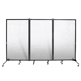 Clear Panel Mobile Dividers