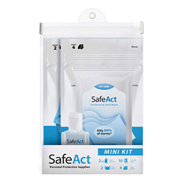 SafeAct Personal Protective Supplies Kits