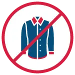 Avoid non-breathing synthetic clothing.