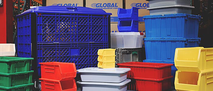 Plastic Storage Containers - Commercial Plastic Storage Solutions