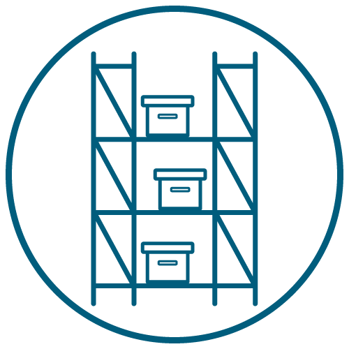 Commercial Duty: Up to 500 lb. Shelf Capacity