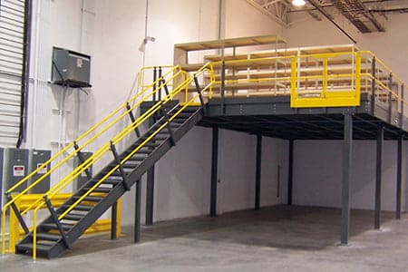 Mezzanines Supporting Fulfillment And Maintaining Worker Safety