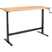 Hand Crank Height Adjustable Workbenches